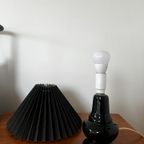 Ceramic Lamp With Accordion Shade thumbnail 8