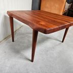 Vintage Deense Salontafel Massief Teak thumbnail 6