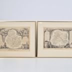 Set Levasseur Wijnkaart La Marne & Cote D'or Ets Lijst 1852 thumbnail 11