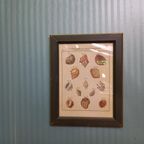 Vintage Mini Schoolposter Over Schelpen In Lijst thumbnail 7