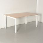 Voortman Bureau, Vicenza Eiken Blad, 160 X 80 Cm, Vaste Hoogte Onderstel thumbnail 2