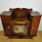 Vintage, Mid Century Dressoir, Drankkast, Barkast, Wandkast. thumbnail 5