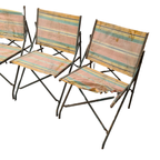 Antiek Franse Camping Klapstoelen thumbnail 5