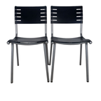 Harvink Eetkamerstoelen Plywood 1990s thumbnail 7