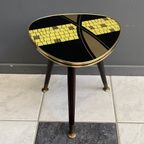 Triangle Shape Glass Side Table 1960S thumbnail 6