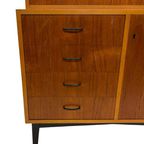 Vintage Wandkast Kast Werkplek Deens Design Jaren 60 thumbnail 10
