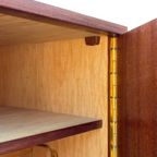 Vintage Compacte Kledingkast Wandrobe Jaren 60 Teak Kast thumbnail 6