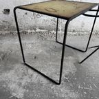 Mid-Century Metal Plant Rack+ Side Table By Mathieu Matégot, France, 1950S thumbnail 5