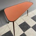 Peach Pink Formica Table 1960S thumbnail 7