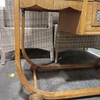 Vintage Kaptafel - Toilettafel - Spiegelkast thumbnail 10