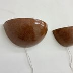 Set Of 2 Ceramic Wall Lights Sconce , 1970S thumbnail 8