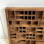 Brocante Letterbak Vintage Hout thumbnail 7