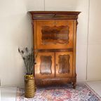 Antieke Biedermeier Secretaire Ladekast Klepkast thumbnail 2