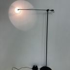 Post Modern Floor Lamp Minimalist Design Marble Glass, 1980S thumbnail 6