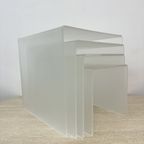 Set Of 4 Lucite Nesting Tables , 1970S thumbnail 12