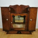 Vintage, Mid Century Dressoir, Drankkast, Barkast, Wandkast. thumbnail 4