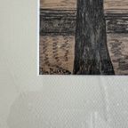 Ets J. De Burger. Oude Kerk Amsterdam thumbnail 4