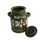 Vintage Hongaarse Volkskunst Keramiek Rumtopf, Jaren '60 thumbnail 4