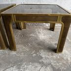 Solid Bronze Side Tables By Peter Van Heeck, Belgium, 1970S thumbnail 8