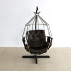 Vintage Lounge Chair | Papegojan | Hangstoel | Ib Arberg thumbnail 12