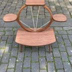 Houten Vintage Plantentafel / Plantendisplay, 1960'S thumbnail 12