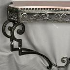 Spiegel Met Console In Art-decostijl. thumbnail 6