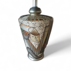 Alexander Kalifano / Modern Impressionist Art Vase Lamps / Circa 1980s thumbnail 5