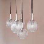 Vintage Cascadelamp | Jaren 60 Bollamp | Bubble Hanglamp thumbnail 2