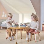 Flexa Dots Tafel Essen Hout Mosterdgeel thumbnail 3