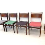 Vintage Stoel Eetkamerstoel Jaren 60 Stoelen Teakhout thumbnail 2