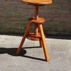 Oude Houten Draaikruk / Plantentafel thumbnail 6