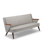 Deense Design Geherstoffeerde Sofa By Johannes Andersen En Gemaakt Door Cfc , 1960s thumbnail 3