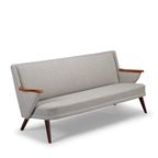 Deense Design Geherstoffeerde Sofa By Johannes Andersen En Gemaakt Door Cfc , 1960S thumbnail 3