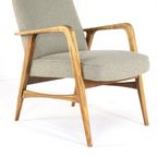 Vintage Fauteuil Herenmodel' Duivendrecht New Upholstery | 2 Stuks Op Voorraad thumbnail 13