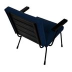 Vintage Set Van Twee Gispen 1401 Fauteuils W Rietveld Design thumbnail 20