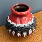 Schlossberg West Germany Fat Lava Vase 1960S thumbnail 8
