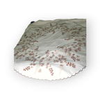 Vintage Rond Tafelkleed Bramen Struiken Beige Bruin 150 Cm thumbnail 2