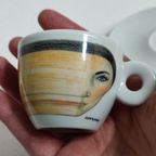 illy Collection 1998 Limited Edition Josep Maria Subirach Collectors Items Espresso Kop & Schotel thumbnail 7
