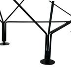 Vintage Salontafel Paolo Piva Stijl Met Rookglas 80's Design thumbnail 17