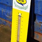 Emaille Duckhams Motor Oil Thermometer. thumbnail 3