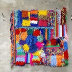 Groot Wollen Retro Schilderij Handwerk Kunstwerk thumbnail 2
