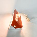 Herda Almelo - Vintage Bedlamp - Rood - Sterren - Wandverlichting - 70'S - Retro thumbnail 6