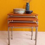 Retro Vintage Design Nesting Tables, Bijzettafeltjes Mimiset thumbnail 2