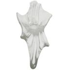 Vintage Xl Murano Glas Schaal Helder Glas Mid-century thumbnail 3