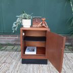 Art Deco Nachtkastje Antiek Kastje Amsterdamse School Jr 20 thumbnail 5