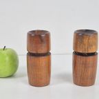 Vintage Catalina Teak Pepermolen & Zout Japan Scandinavisch thumbnail 6