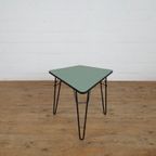 Willy Van Der Meeren T2 Table (Original Base With A New Tubax Formica Top) thumbnail 2