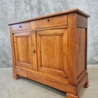 Antieke Kast Commode 19E Eeuws Kersenhout 113X140 Cm thumbnail 13