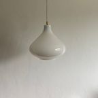 White Droplet Shaped Pendant Lamp Ikea 1980/1990 thumbnail 3