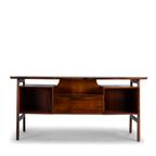 Palissander Vintage Bureau : Model 75 By Gunni Omann For Omann Jun Mobelfabrik, 1960S thumbnail 3